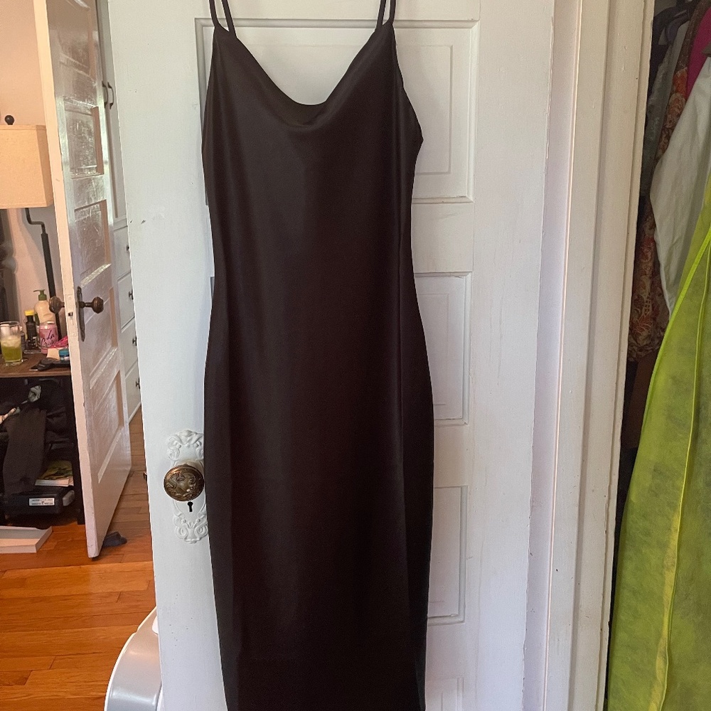 Black Mid Length Dress